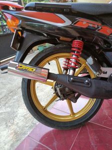 knalpot fiz r force one standar racing fullsirip /fullpres standar racing  model copy vnd suara prepet