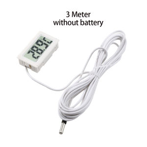 Mini FY-10 Digital LCD Thermometer Sensor Hygrometer Gauge Refrigerator Aquarium Monitoring Display Temperature Detector