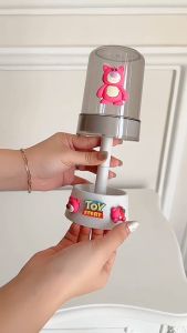 Cốc Đựng Bàn Chải Đánh Răng / Cốc Súc Miệng Họa Tiết Hoạt Hình Dễ Thương Nhỏ Gọn Tiện Dụng Cho Học Sinh Dieulinhshop