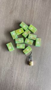 Grosir 1 BOX (12 pcs) Gembok Kuning 20mm-Gembok Koper Grosir MURAH COD