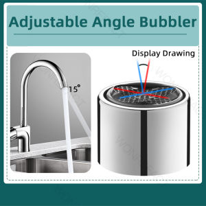 Replaceable Faucet Tap Nozzle Bubbler Kitchen Water Saving Faucet Filter Mouth Bath Faucet Connector Kitchen Accessories