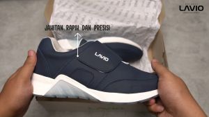 SEPATU WANITA SNEAKER SPORTY OLAHRAGA SANTAI NONGKRONG LAVIO PRINZA NAVY