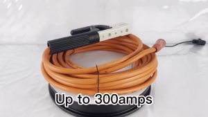 welding cable 10 meters with Electrode Holder and Connector Universal Welding Cable Set High Quality YoQi