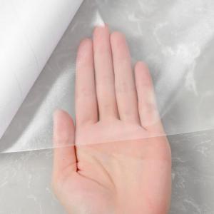 Transparent Table Mat Oil-proof And Anti-fouling Glossy Wallpaper Self Adhesive Heat-resistant Waterproof Table Sticker