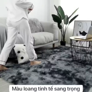 XẢ KHO THẢM LÔNG Cao Cấp Trải Sàn - lông mềm  dày  có đế chống trượt