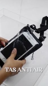 Hanging Wallet WaterProof Tas Hp Dompet Waterproof Tas Selempang Anti Air Pria Wanita TAGAR HWx02