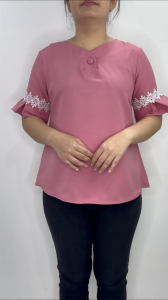 YohenShop Blouse Wanita Lengan Pendek / Atasan Wanita / Blouse Casual / BF07