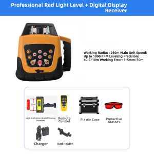 CHUANGYI | Automatic Rotating High Precision Infrared Laser Level for Concrete Indoor and Outdoor