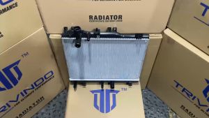 RADIATOR ASSY MITSUBISHI MIRAGE 1.0 1.000 1000CC 10 1000 1000CC MATIC MATIC AUTOMATIC TRANSMISI METIK METIC  2012 2013 2014 2015 2016 2017 2018 2019 2020 2021 2022 TRIVINDO