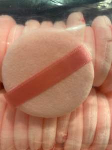 Facial Powder Foundation Puff / Round Shape Soft Cosmetic Makeup Sponge / Portable Soft Cosmetic Puff