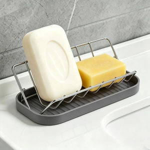 EELHOE | Draining Rack Soap Holder for Bathroom Hygienic Design for Clean and Dry Soap Storage
