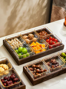 Baroquehouse | Glass High-End Partitioned Storage Box