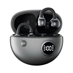 Tai Nghe Bluetooth Không Dây Dạng Kẹp Âm Thanh Hi-Fi Với Màn Hình Hiển Thị Pin Kỹ Thuật Số Thời Gian Chơi Nhạc Siêu Dài Thiết Kế Ôm Tai Chắc Chắn Khử Tiếng Ồn.