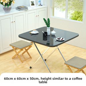 TONGGUMO | Multipurpose Simple Folding Table Thickened Rectangular