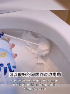 Famoustore Toilet Bowl Cleaner Bathroom Cleaner Foam Cleaner Mousse Spray Cleaning Pencuci Tandas Bilik Air Pembersih Buih Tandas