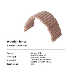 Tafit | Wooden Hamster Toys Small Fences And Climbing Ladders