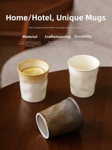 YOGEHOME | Handcrafted Yoghurt Glazed Ceramic Coffee Mug