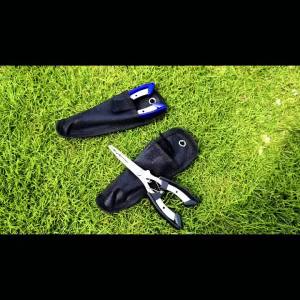 Limnoid Multifunctional Fishing Pliers Stainless Steel Non Slip Handle Fishing Tool For Line Cutting Hook Removing Crimping