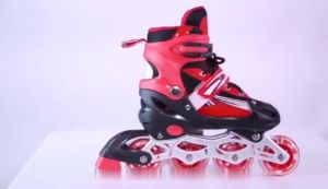 Inline Roller Skates For Kids Boys Girls Roller Blade Flashing Wheels Breathable Adjustable