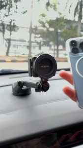 [MOXOM] 360° Phone Holder Car Magnetic multifunctional clip arm Dashboard Windscreen Table Strong Stable extendable