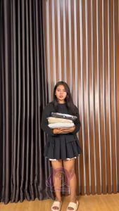 Celana Cargo Loose Style: Celana Casual Peace Love