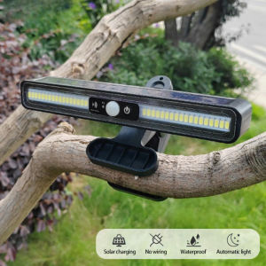 🔔【Ra mắt sản phẩm mới】 + Giao hàng miễn phí🔔Đèn cảnh quan với có thể chỉnh góc độ sáng cao Năng lượng mặt trời ngoài trời cảnh quan Led cầu thang Clip ánh sáng với cảm ứng cho vườn