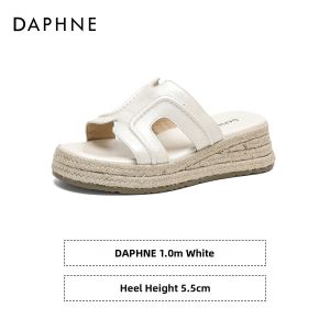 Daphne | Chunky Heel Slipper Sandals Thick Bottom Match Dress Summer New Style 2026