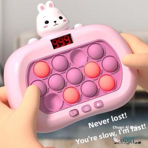MOMIAN | Push Type Whack-a-mole Educational Toy