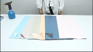 Flower Wrapping Bl Color 2 Warna Kertas Buket Bunga WaterProof 6200