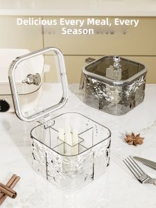 BAOJIAWANG | Premium Moisture-Proof Multi-Grid Spice Box