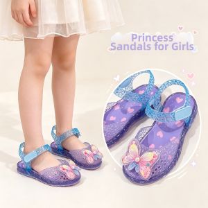 JIFANPAUL | Summer Breathable Jelly Crystal Non-slip Girls Sandals