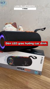 ( SALE 50% TOÀN BỘ SP ) Loa Nghe Nhạc Kết Nối Bluetooth P PRO 6 Âm Thanh Cộng Hưởng Đèn Led Đa Chế Độ Có CỔNG USB Thẻ Nhớ AUX