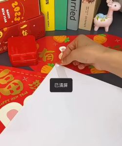 60Pcs Transparent Removable Double Sided Self-adhesive Tapes For Balloons Couplets / Multifunctional Waterproof