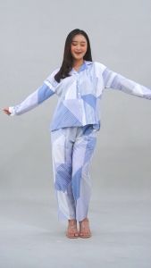 Nyonya Piyama Set Katun Comfy (Audy)