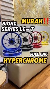VELG BIONG LCT LC T MODEL PALANG 10 X SPEED BEAT GENIO VARIO 110 125 150 SCOOPY FULL CNC TWO TONE PNP SNI