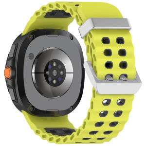 Ocean Silicone Strap For Samsung Galaxy Watch 9 8 40/44mm Comfortable Breathable Bracelet For Galaxy Watch 8 Classic 46mm Correa
