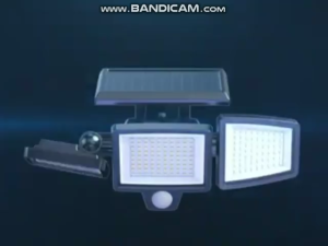 Solar Wall Lamp 3-Head Split Solar Light Super LED COB LED Solor Sensor White Light #17025 #Outdoor #Solar #LEDWallLight