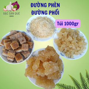 Túi 1Kg Đường phèn đường phổi đặc sản Quảng Ngãi thơm ngon đậm đà vị ngọt thanh thơm mát