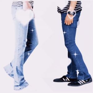 cutbray bandung / celana panjang jeans SEMI CUT BRAY / boot cut bahan bagus dan lembut/ cutbray mantap ok punya bandung