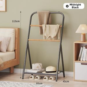Folding Bedside Overnight Clothes Storage Hanger