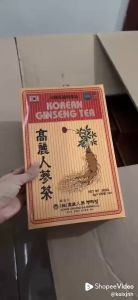 Trà Sâm Nội Địa Hàn Quốc 100 Gói X 3g SAMJIN Health Korea Ginseng Tea