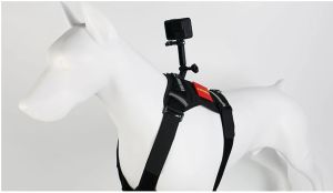 ที่จับอานสัตว์เลี้ยง20241213เหมาะสำหรับ DJI Action 5/4/3กล้องเพื่อการกีฬาที่คาดอกสำหรับแมวและสุนัขและ360X4มุมมองด้านหลังสำหรับ SJCAM GOPRO