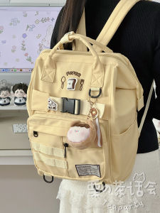 Tea Party Japanese College Ins Style Easiest for Match Backpack Large Capacity Junior High School Girls Schoolbag High School Student Backpack