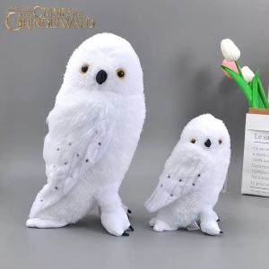18/28cm Original Hedwig Owl and Bowtruckle Stuffed Animal Plush Toy Harry Potter Pets Cute Soft  Doll Children Christmas Gifts
