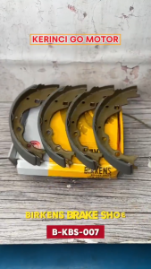 Birkens KBS-007 Kampas Rem Belakang Brake Shoe Pregio 95-06
