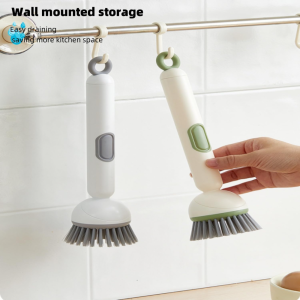 Adjustable Long Handle Dishwash Brush Multifunctional Rotating Cleaning Brush For Bathroom Washing And Kitchen Cleaning Tools