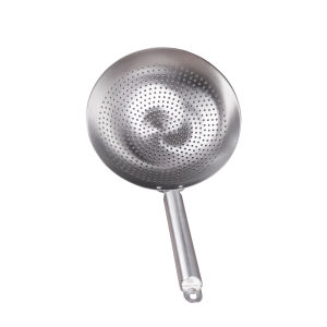 Large Size 304 Stainless Steel Kitchen Sieve for Home Use Dumpling Fishing Spoon Oil Fried Sieve Filter Net Lu Run Brand