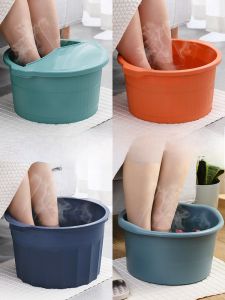 อุปกรณ์อาบน้ำแบบพักผ่อนสุขภาพสำหรับบ้าน ถังอาบน้ำแบบลึกสำหรับผู้ใหญ่ ถังอาบน้ำแบบมีฝาปิดสำหรับใช้ในห้องนอน ถังอาบน้ำแบบมีการอบอุ่น