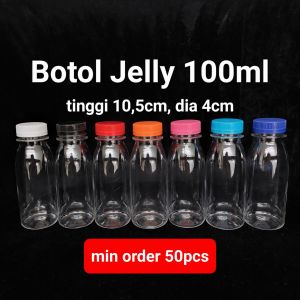 Harga 50pcs Botol Jelly 100ml | Botol 100ml