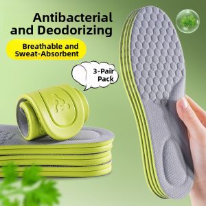 XIANZHAO | Deodorizing Fragrant Antimicrobial Breathable Mens Insoles